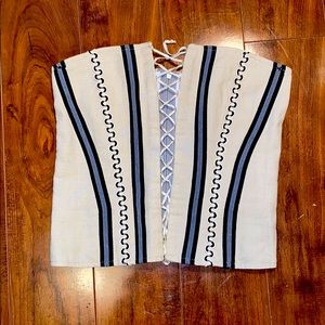 VINTAGE Lace Up Corset